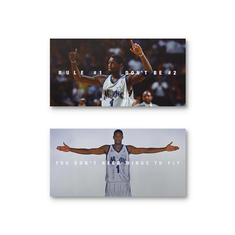 Tracy McGrady - Set nba wall art – featured canvas artwork – image 1 – Wall Art Go