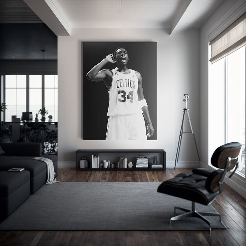 Paul Pierce - #3 nba wall art – interior lifestyle display – image 1 – Wall Art Go